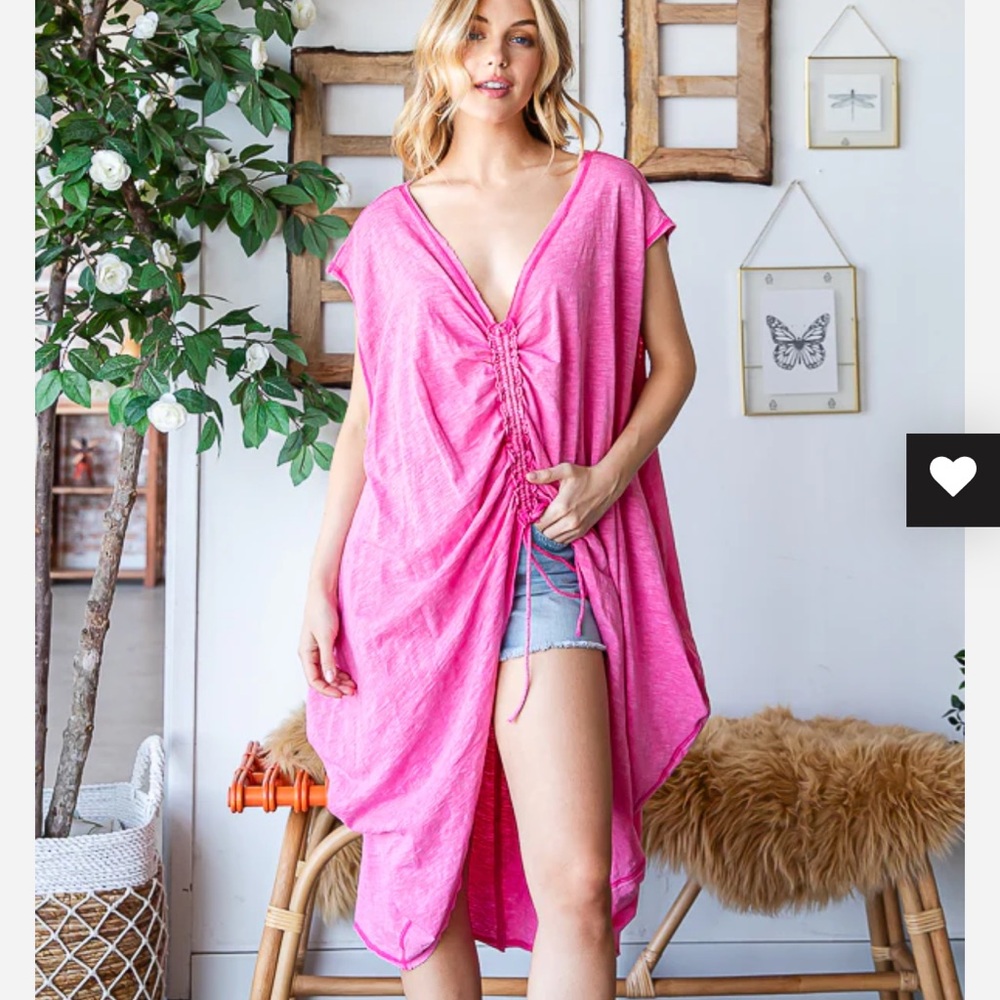 NWT easy way tunic top